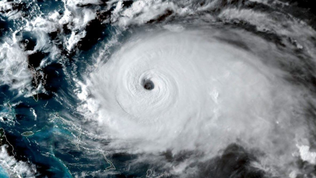 Foto: El "catastrófico" huracán Dorian se ha fortalecido en las últimas horas hasta alcanzar la categoría 5, 1 septiembre 2019