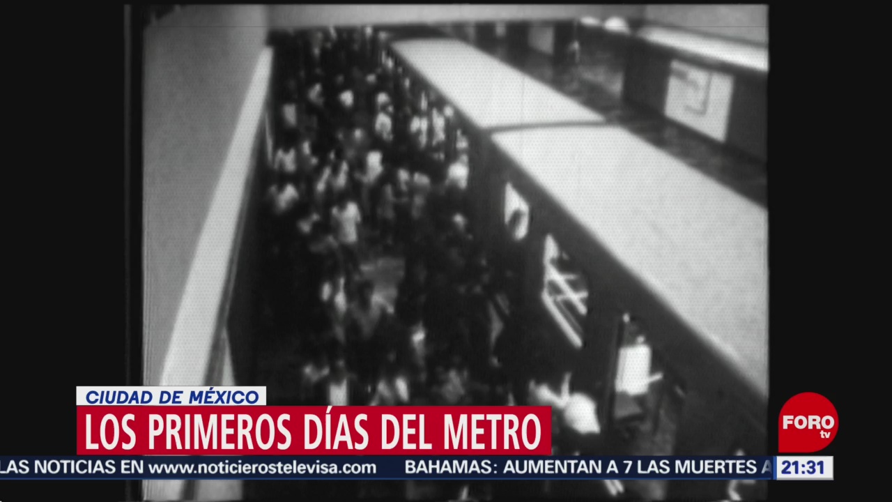 Foto: Imágenes Primeros Días Metro Ciudad De México 3 Septiembre 2019