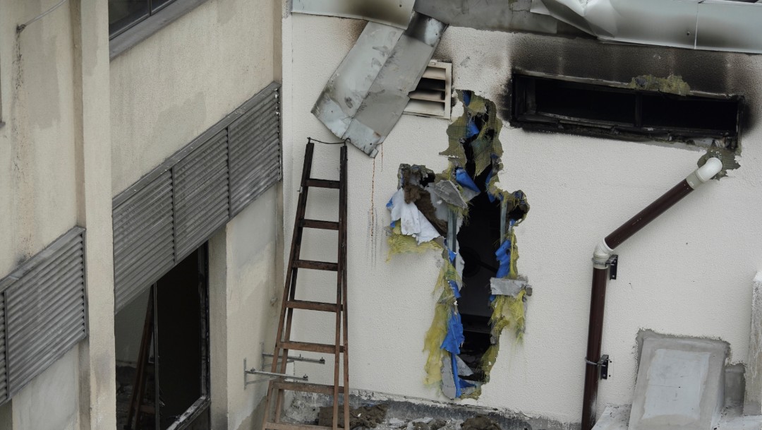 Foto: Incendio en hospital de Río de Janeiro, 13 de septiembre de 2019, Brasil
