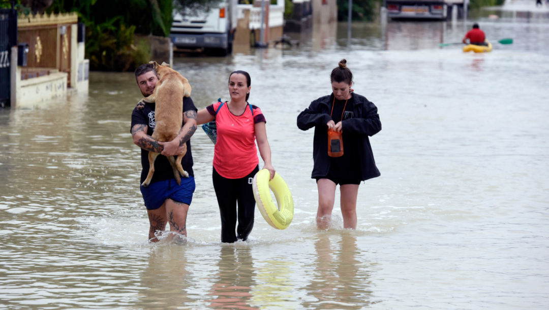Aumentan a seis los muertos por las graves inundaciones en España