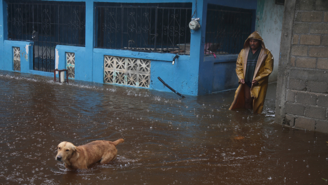FOTO ‘Narda’ deja inundaciones, un muerto y un desaparecido en seis estados (Cuartoscuro/Carlos Alberto Carbajal)