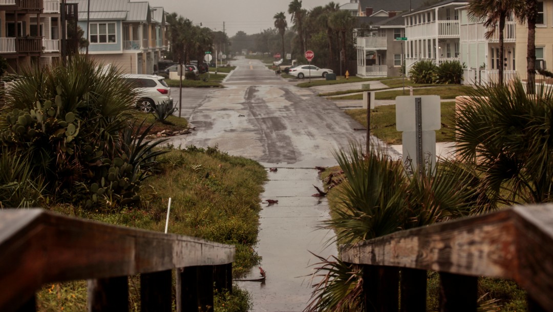 Foto: Ligeras inundaciones en Jacksonville por Dorian, 4 de septiembre de 2019, Florida 