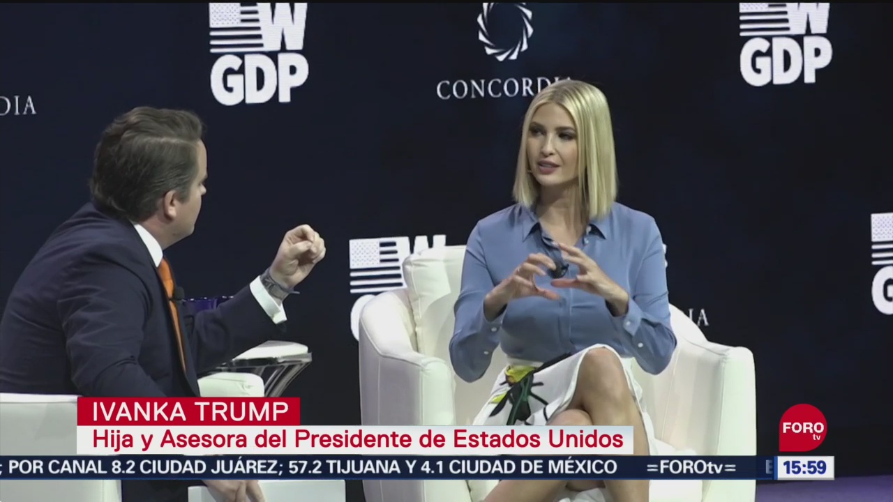 FOTO: Ivanka Trump Participa Cumbre Concordia NY