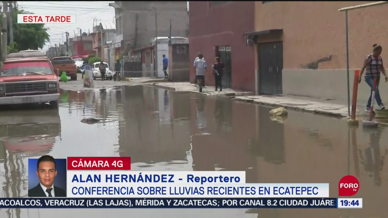 Foto: Lluvias Ecatepec Inundaciones Hoy Miércoles 25 Septiembre 2019