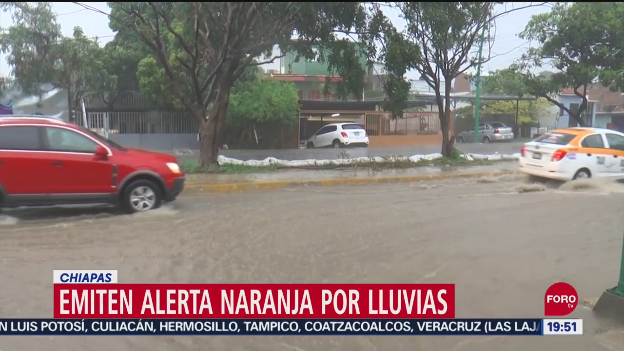 Lluvias afectan 140 casas en Chiapas
