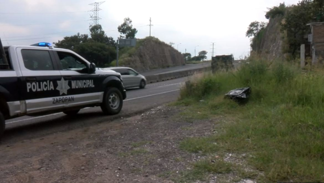 Fotos: El hallazgo ocurrió sobre la carretera a Saltillo, en el kilómetro 12, 28 de septiembre de 2019 (Noticieros Televisa)