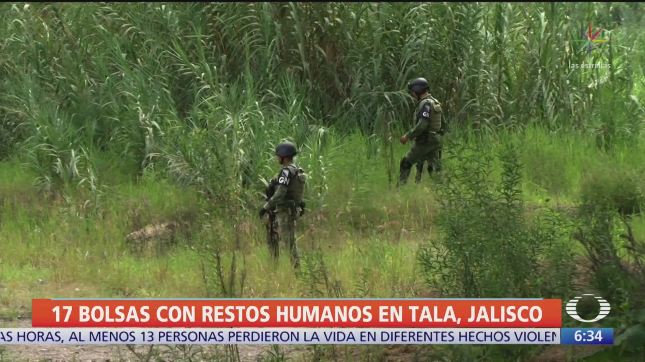 Localizan restos humanos en Jalisco