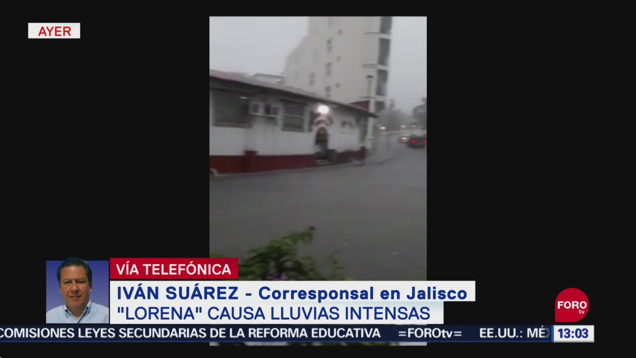 FOTO: Lorena Se Degrada Tormenta Tropical Paso Por Jalisco