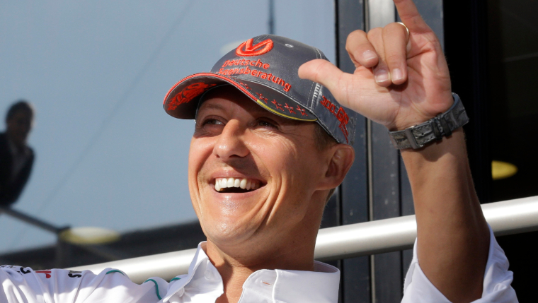 FOTO Michael Schumacher, consciente tras terapia con células madre, según prensa europea (AP, archivo)
