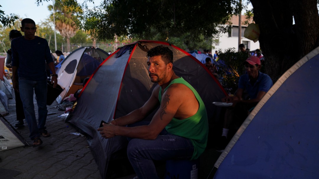 Foto: Migrante nicaragüense en Matamoros, 30 de agosto de 2019