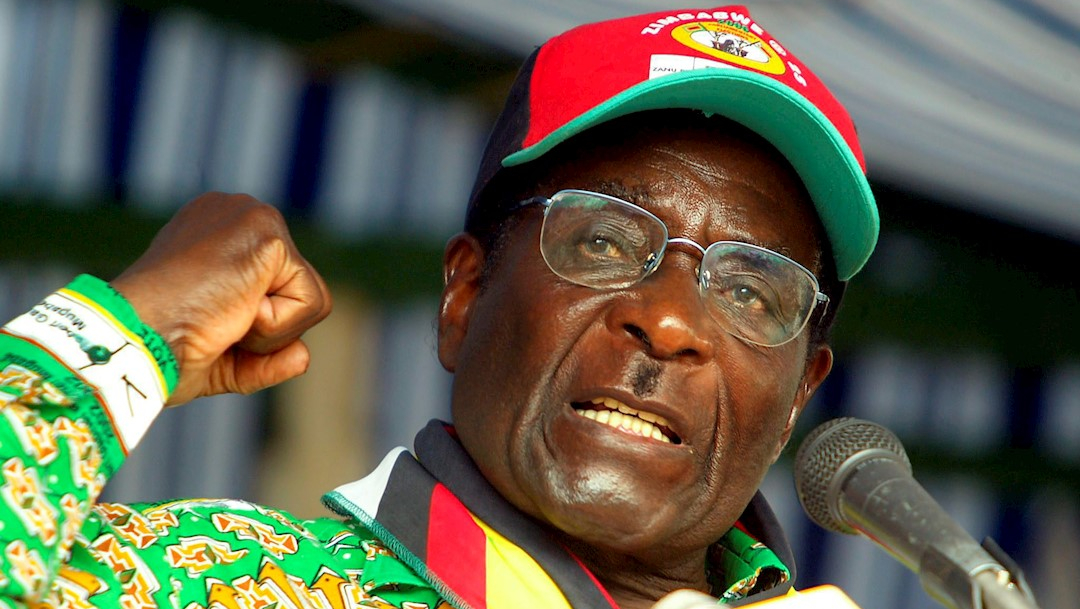 Foto: El expresidente de Zimbabue Robert Mugabe.
