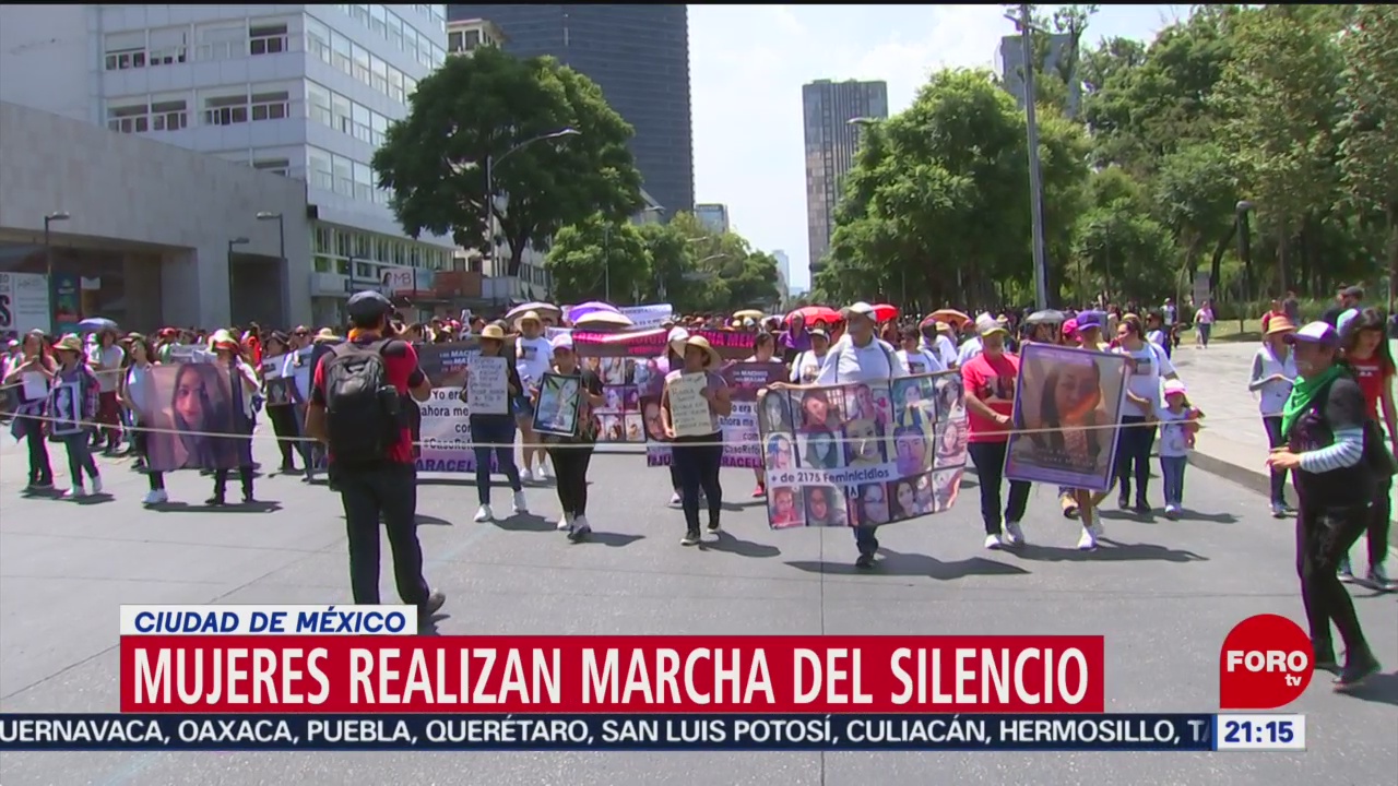 Foto: Mujeres Realizan Cdmx Marcha Del Silencio 9 Septiembre 2019
