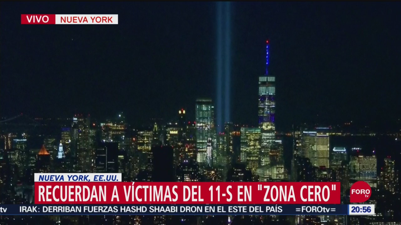 Foto: Nueva York Conmemora Víctimas Atentado 11 Septiembre 11 Septiembre 2019