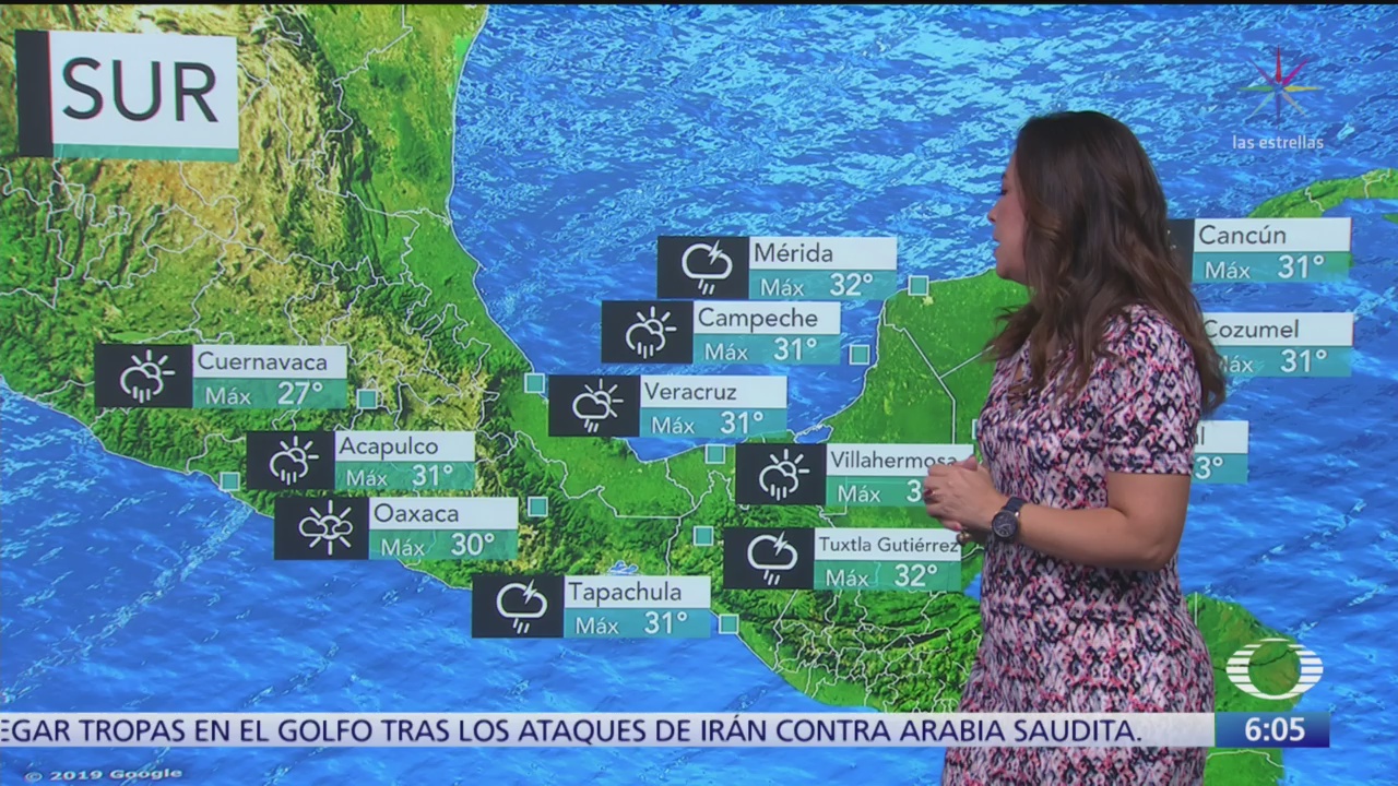 Onda tropical 41 provocará lluvias en México