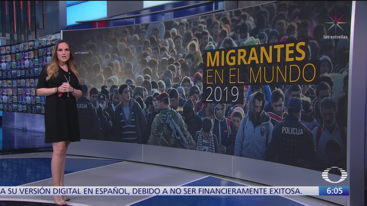 ONU revela que número de migrantes en el mundo alcanzó los 272 millones