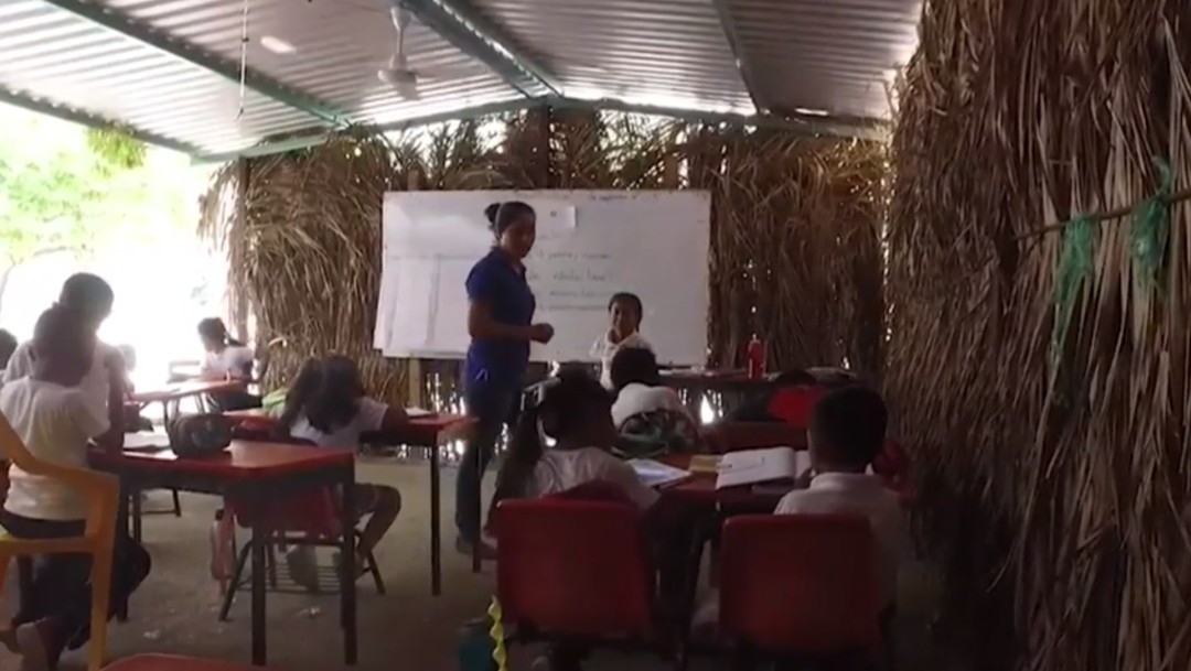 Escuelas olvidadas tras sismo de 2017 en Oaxaca