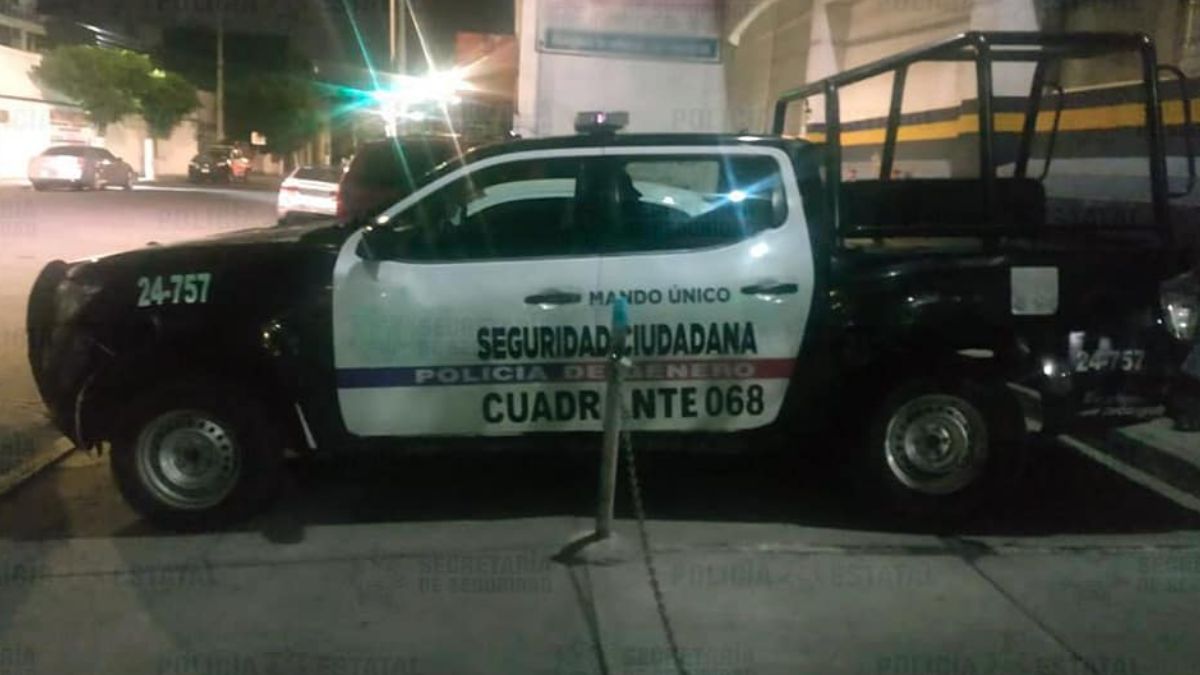 Patrulla del Estado de México.