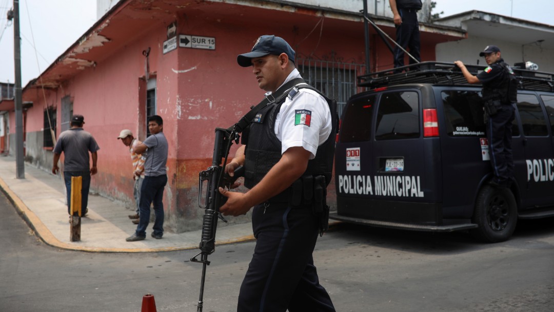 Foto: Policía Municipal, 25 de abril de 2019, Veracruz