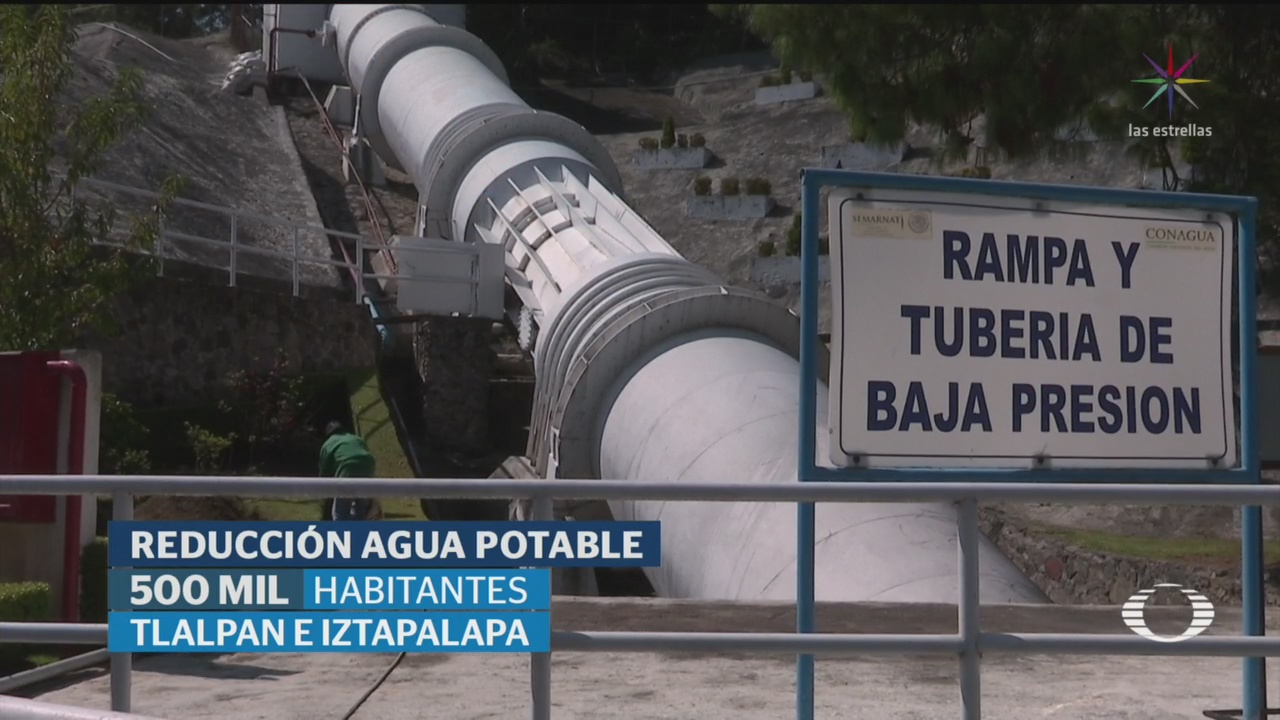 Foto: Conagua Anuncia Corte Suministro Agua Potable CDMX 4 Septiembre 2019