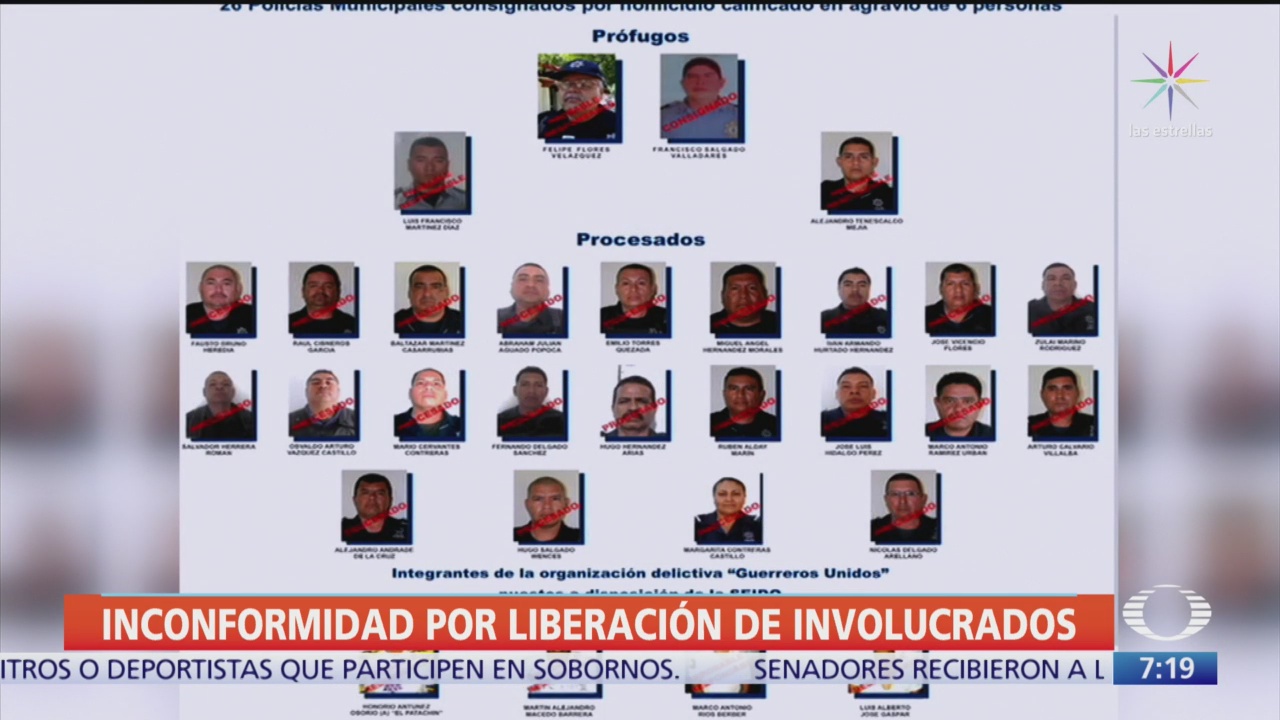 ¿Quiénes son los liberados del caso Ayotzinapa?