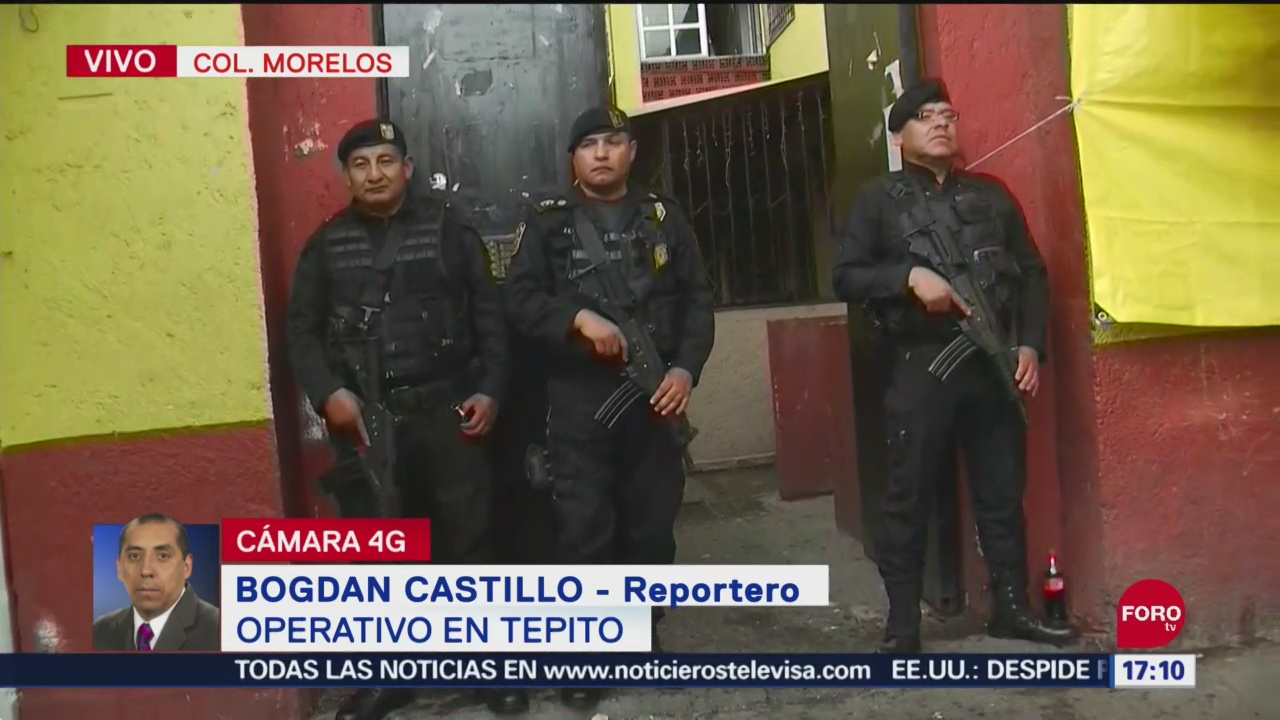 FOTO: Realizan Operativo Policiaco Tepito