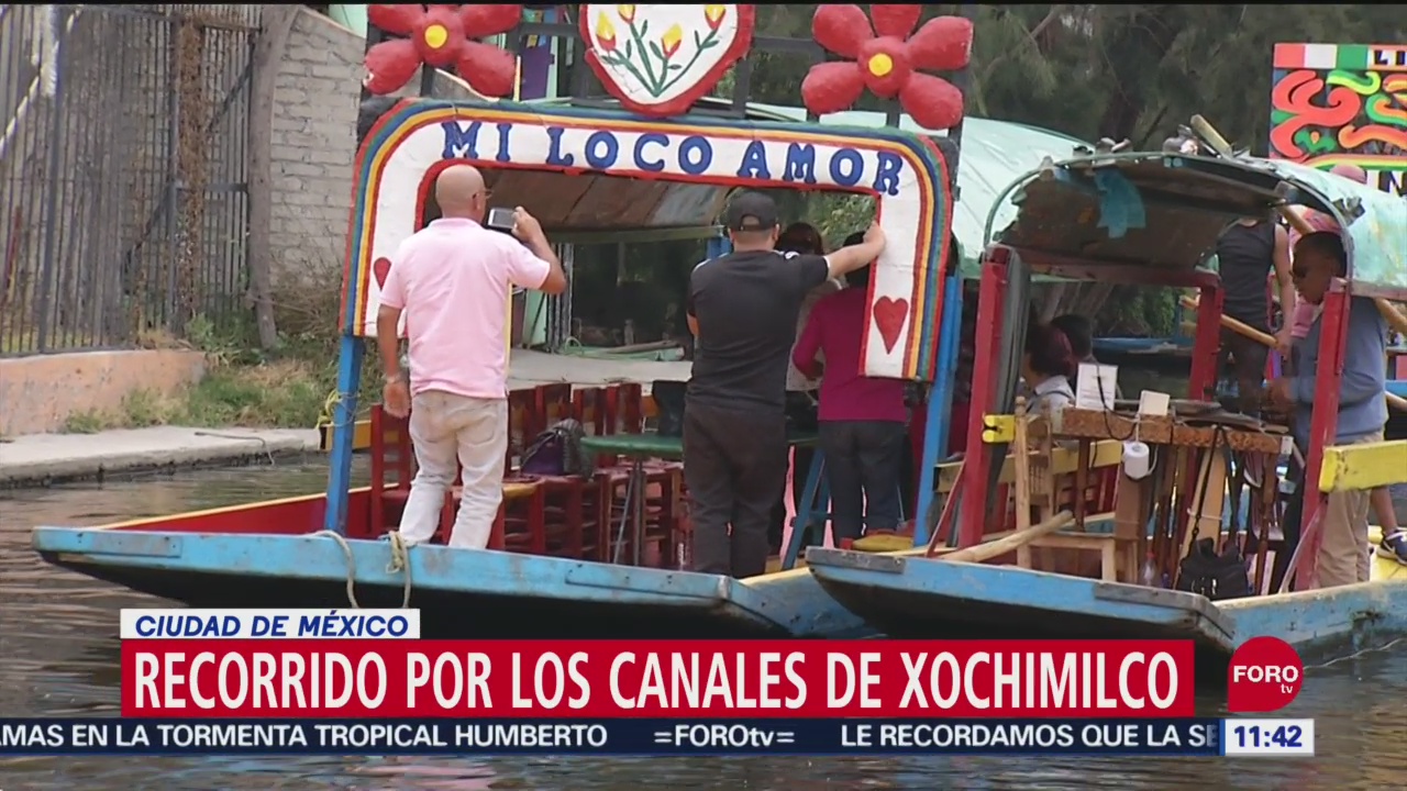 FOTO: Recorrido por los canales de Xochimilco, 14 septiembre 2019