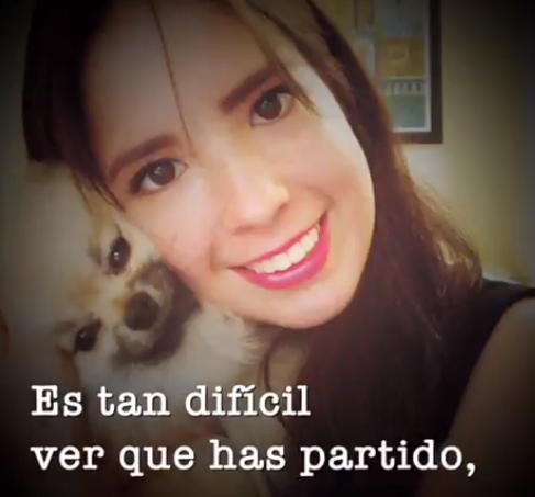 FOTO Rocío Sánchez Azuara confirma muerte de su hija por lupus (Twitter)