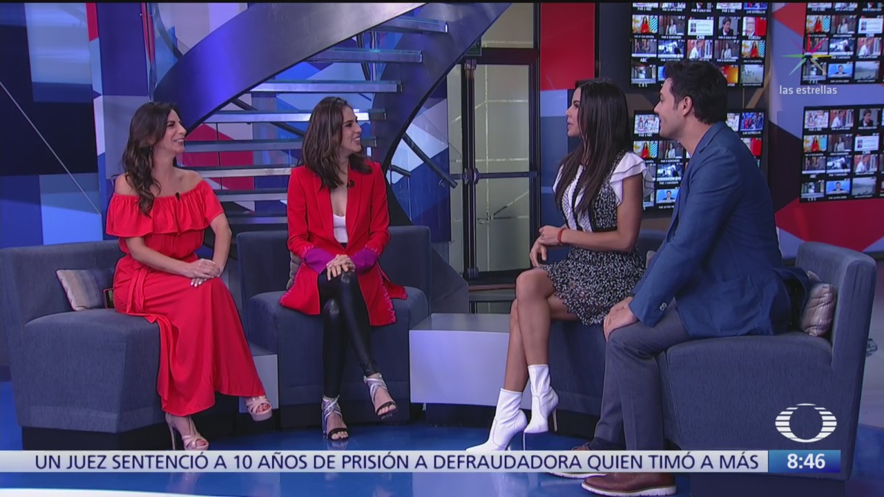 Sandra Echeverría y Andrés Palacios presentan 'La Usurpadora'