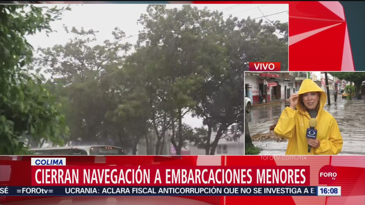 FOTO: Suspenden clases en Colima y Guerrero por tormenta tropical Narda, 29 septiembre 2019