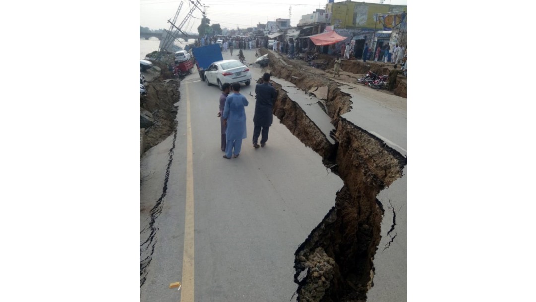 Foto: Daños por sismo en Pakistán, 24 de septiembre de 2019