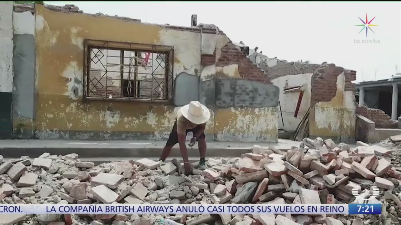 Todavía hay escuelas dañadas por el sismo del 2017 en Oaxaca