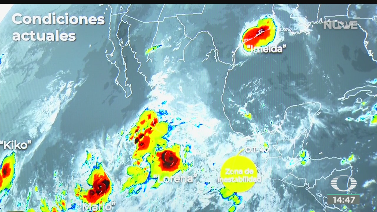 FOTO: Tres Fenómenos Meteorológicos Se Acercan Costas Mexicanas