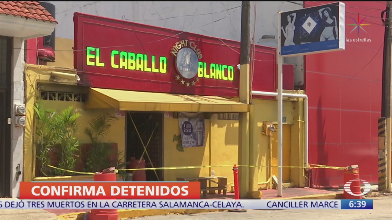 Ya hay detenidos por ataque a bar de Coatzacoalcos, Veracruz