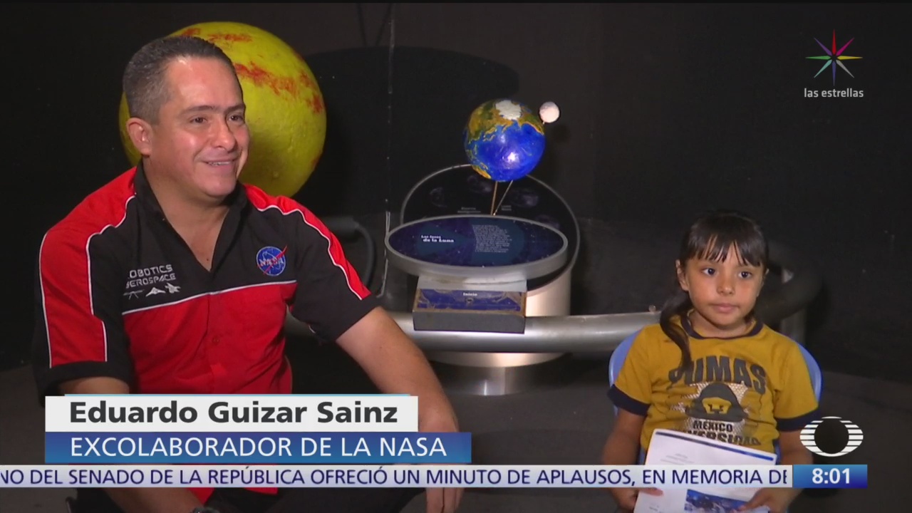 Adhara, niña mexicana superdotada que quiere ser astronauta