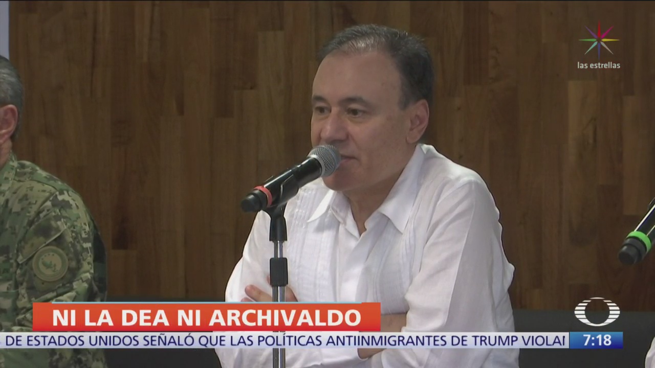 Alfonso Durazo niega que DEA participara en operativo de Culiacán