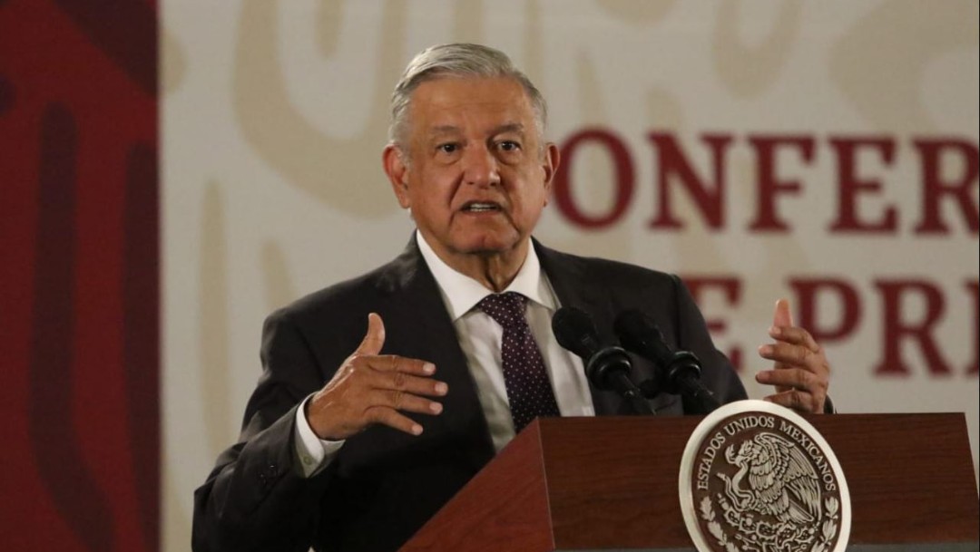 Foto: Andrés Manuel López Obrador, presidente de México, durante su conferencia matutina en Palacio Nacional, el 29 de octubre de 2019 (Foto: Victoria Valtierra /Cuartoscuro.com)