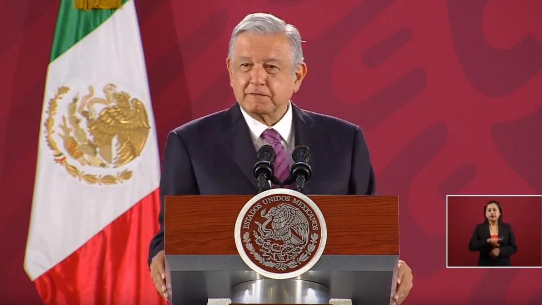 Foto: El presidente de México, Andrés Manuel López Obrador, ofrece una conferencia de prensa, 9 octubre 2019