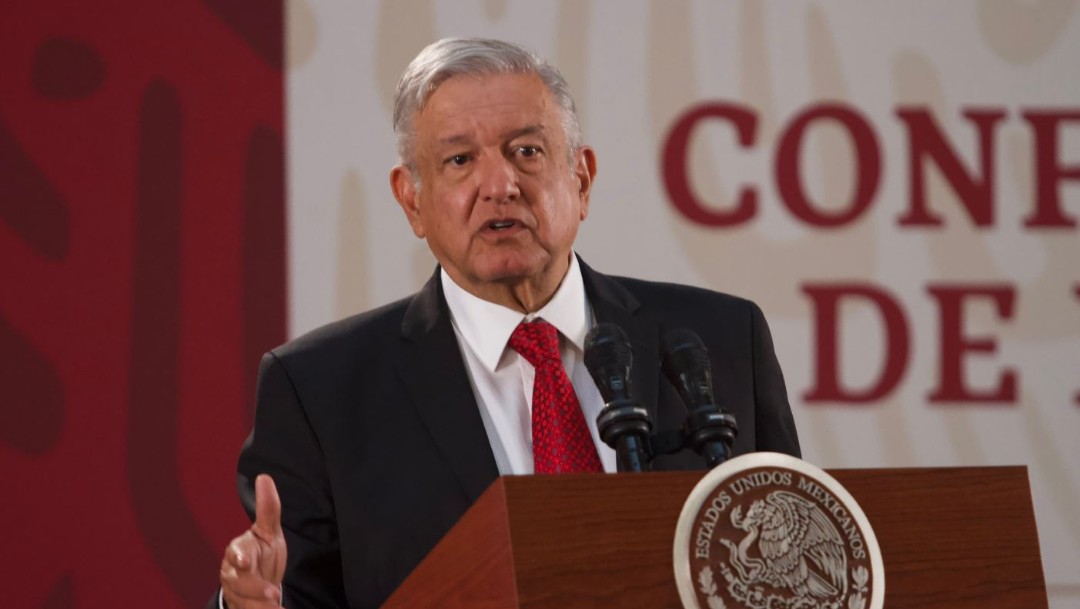 Foto: El presidente Andrés Manuel López Obrador durante la conferencia matutina en Palacio Nacional del 30 de octubre de 2019 (Foto: Andrea Murcia /Cuartoscuro.com)
