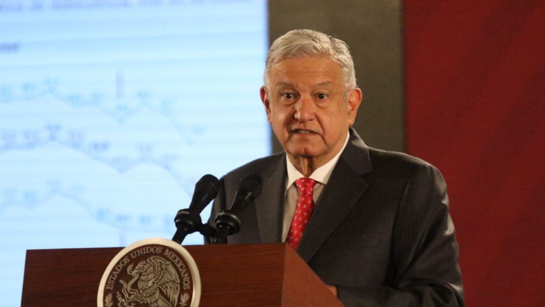 Foto: El presidente de México, Andrés Manuel López Obrador, durante la conferencia matutina en Palacio Nacional el miércoles 23 de octubre de 2019. (Foto: Victoria Valtierra /Cuartoscuro.com)