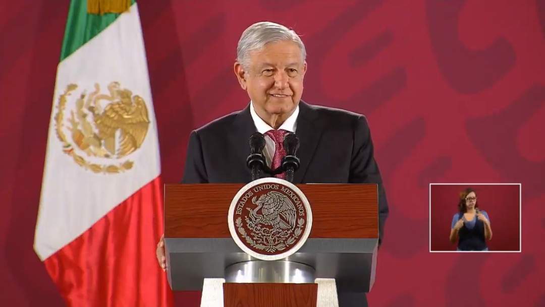 Foto: El presidente de México, Andres Manuel Lopez Obrador, ofrece una conferencia de prensa, 3 octubre 2019