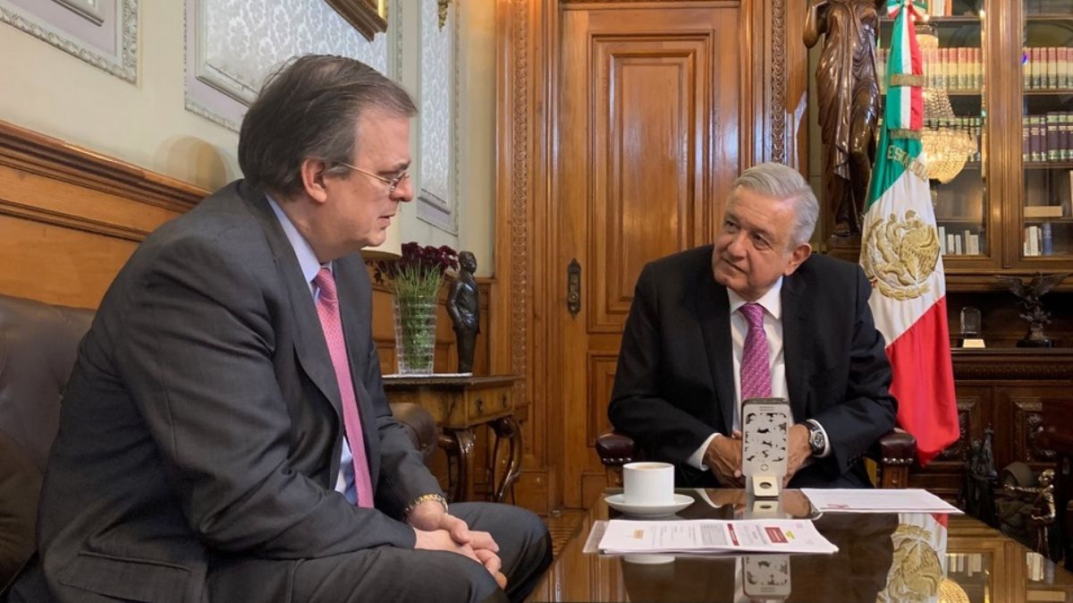 Andrés Manuel López Obrador y Marcelo Ebrard.