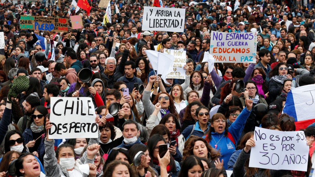 FotoAsciende a 18 la cifra de muertos durante las protestas en Chile, 23 de octubre de 2019, 