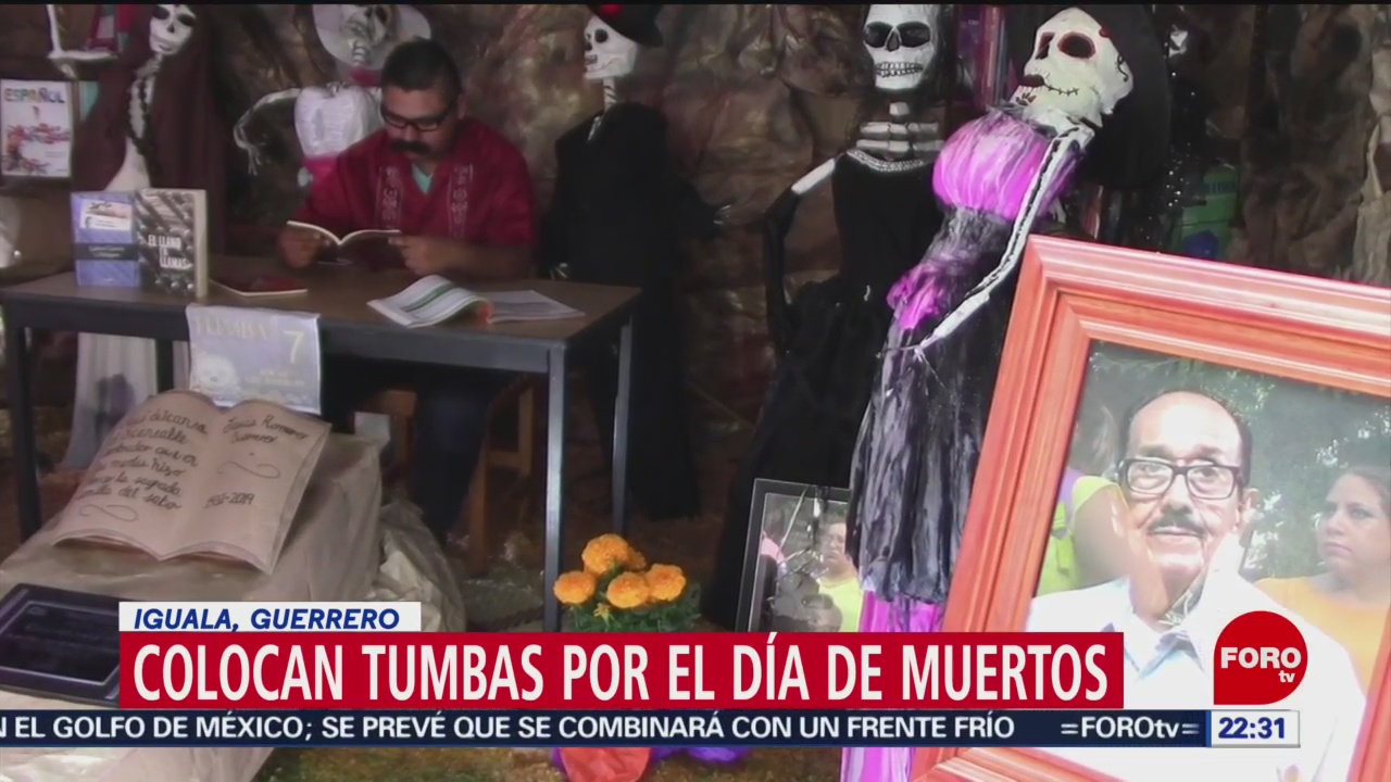 FOTO: Así se viven los festejos del Día de Muertos en Guerrero, 27 octubre 2019