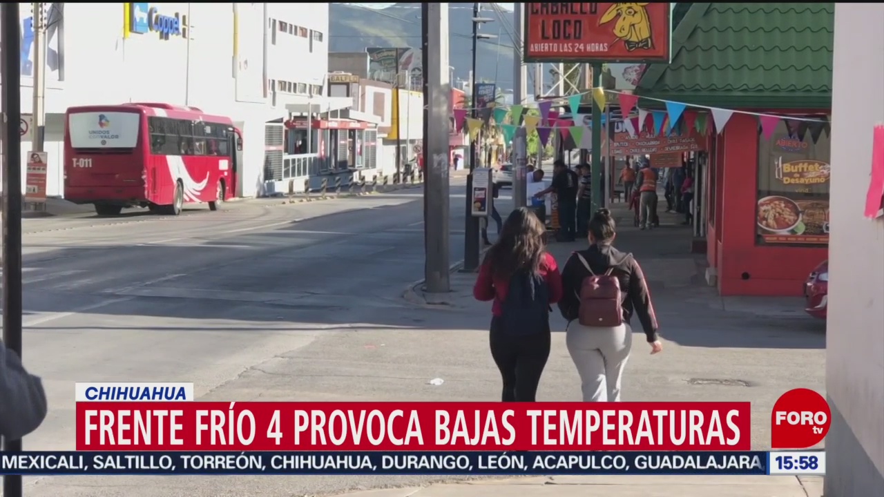 FOTO: Bajas temperaturas en Chihuahua y Nuevo León por del frente frío número cuatro, 12 octubre 2019