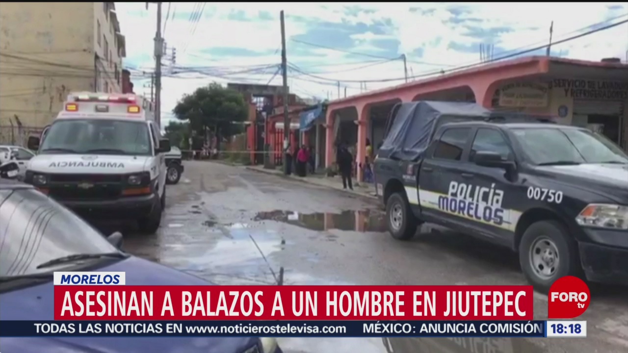 Balacera en Jiutepec deja un muerto y dos heridos