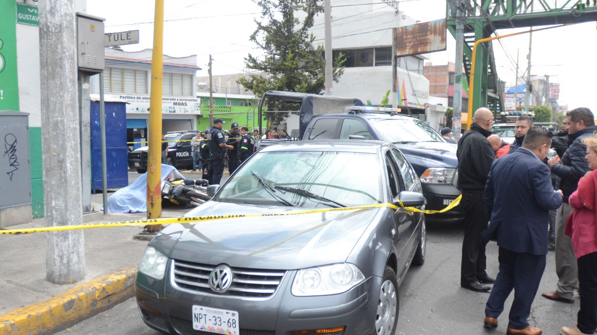 Abaten a presunto delincuente durante intento de asalto en Tlalnepantla