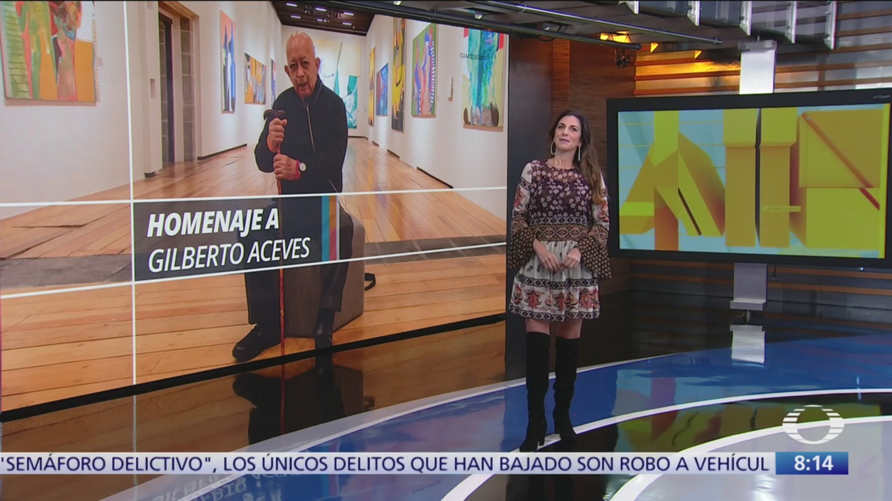 Bellas Artes rinde homenaje al artista plástico Gilberto Aceves