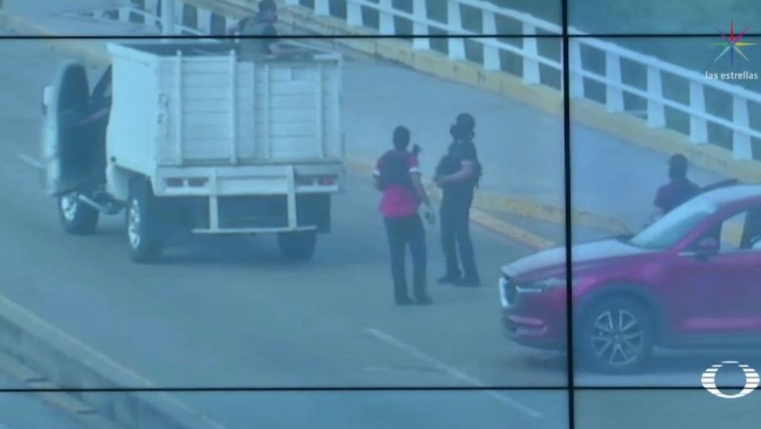 Foto VIDEO: Cámaras del C4 captan bloqueos en Culiacán