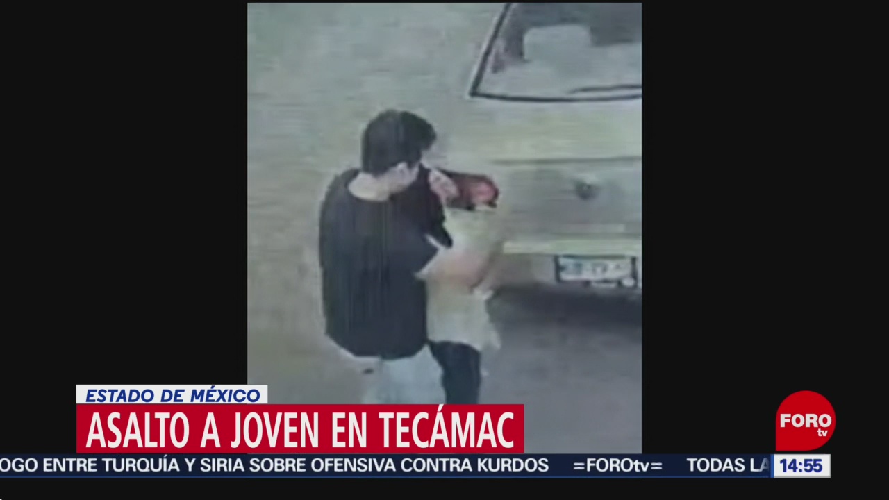 FOTO: Video asalto joven Tecámac