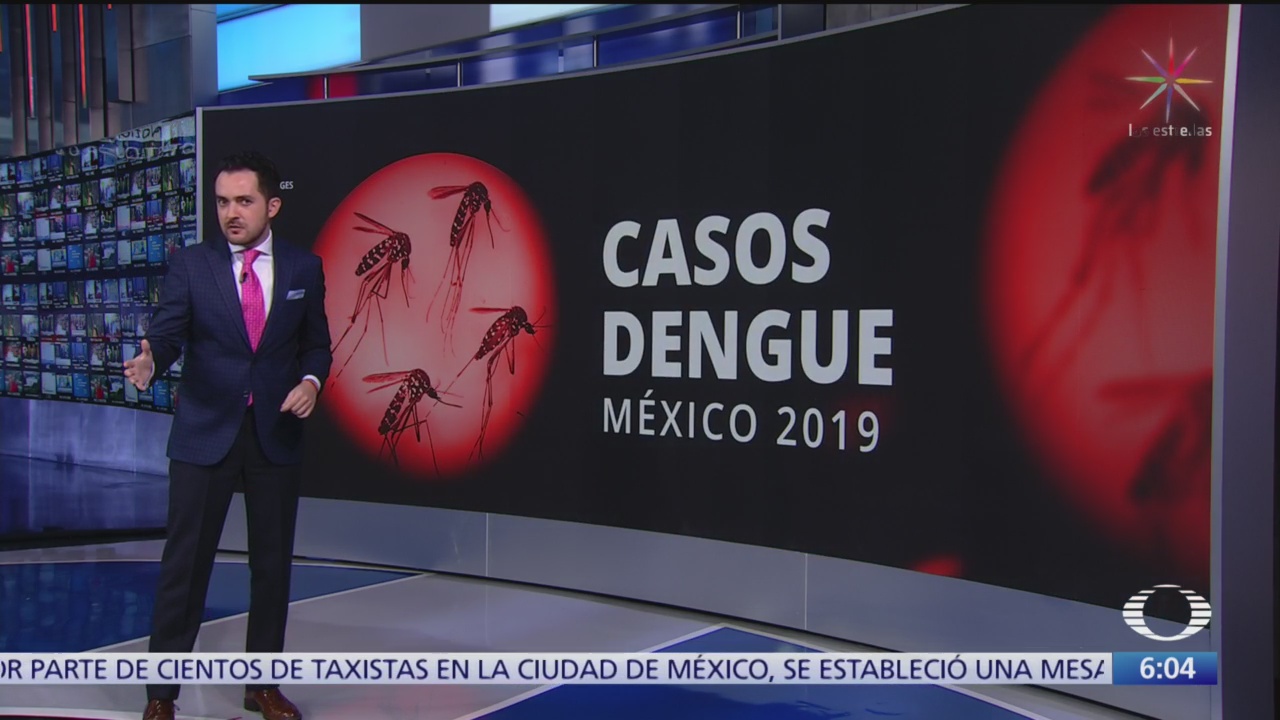 Casos de dengue México, dentro del rango esperado